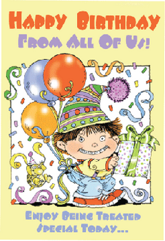 Happy Birthday from All of us