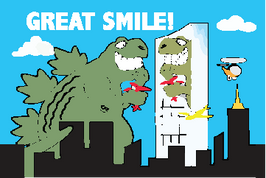 Great Smile Dinosaur