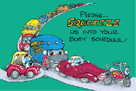Please Squeeze Us In
