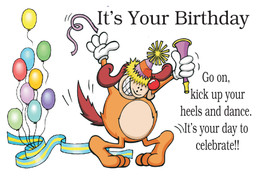 It's Your Birthday w/Dancing Dog