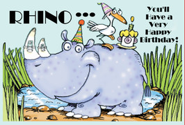 Rhino Birthday
