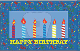 Happy Birthday w/Candles