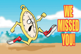 We Missed You Running Clock
