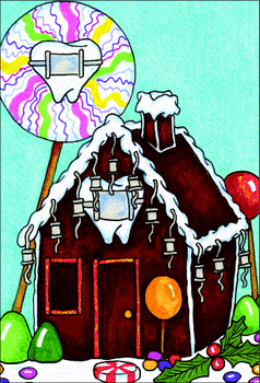 Gingerbread house