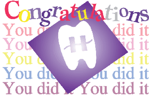 Congratulations You did It!