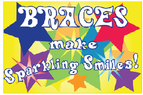 Braces make a Sparkling Smile