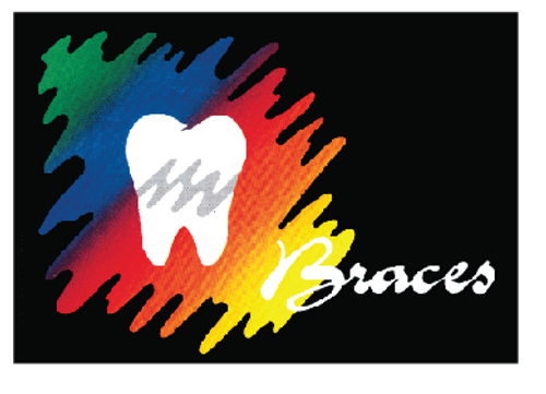Braces on Black