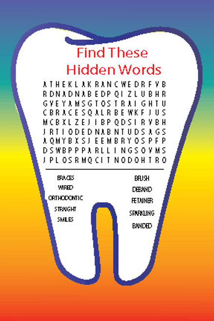 Tooth Word Search