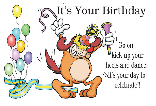 It's Your Birthday w/Dancing Dog