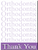 Purple Ortho Ortho Thank you