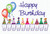 Happy Birthday Teeth in a Row